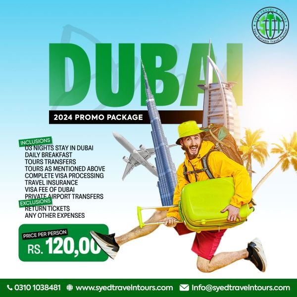 Dubai 2024 Tour Package