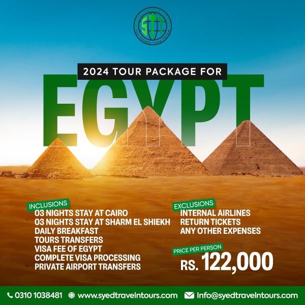 Egypt 2024 Tour Package