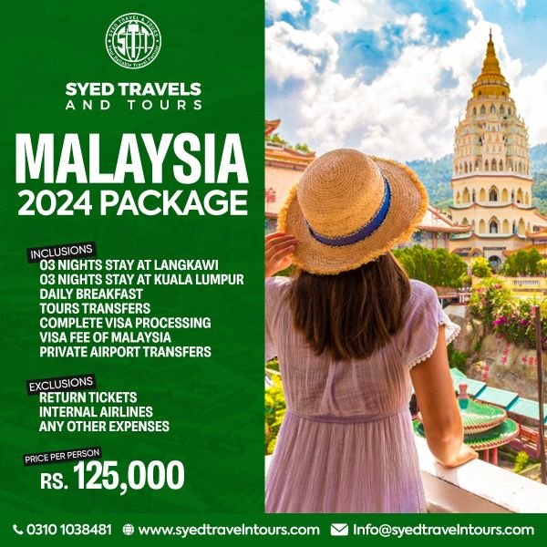 Malaysia 2024 Tour Package